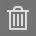 trash button