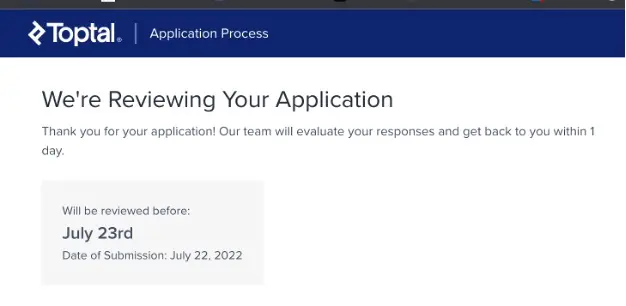 Toptal application and screening process for freelance graphic designers