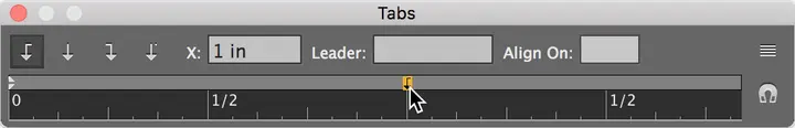 create tab