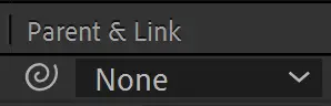Pick Whip parent link icon in After Effects