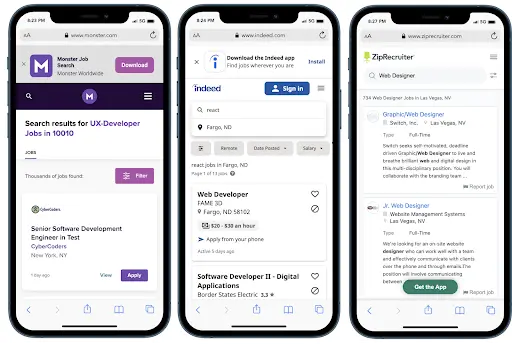 Using LinkedIn and Glassdoor platforms for job research and career networking