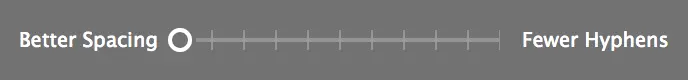 typesetting hyphenation