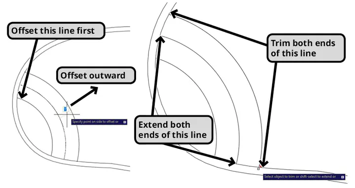 offset room lines 6