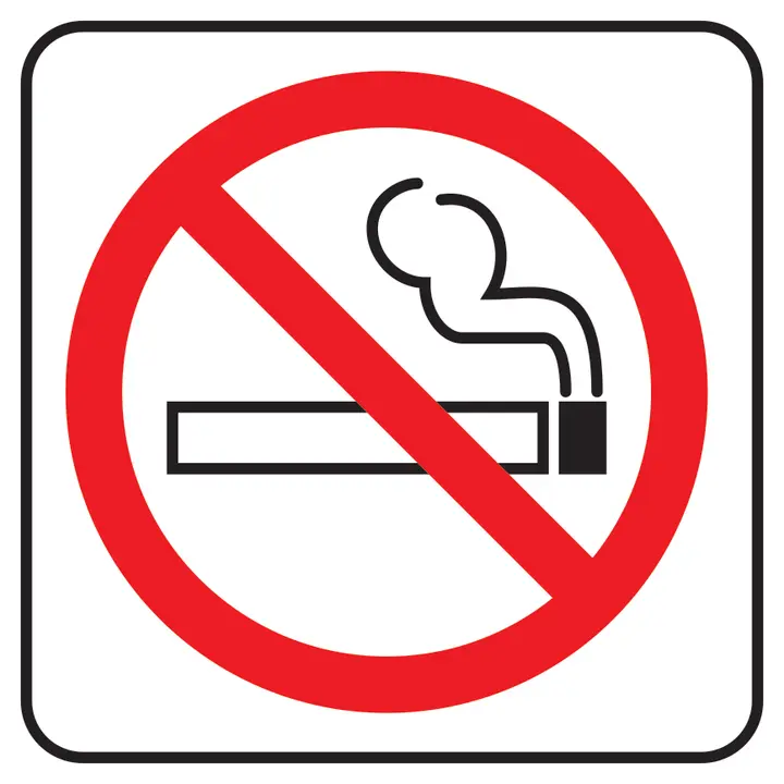 no smoking finished