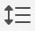 line spacing icon