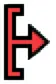 left red bracket