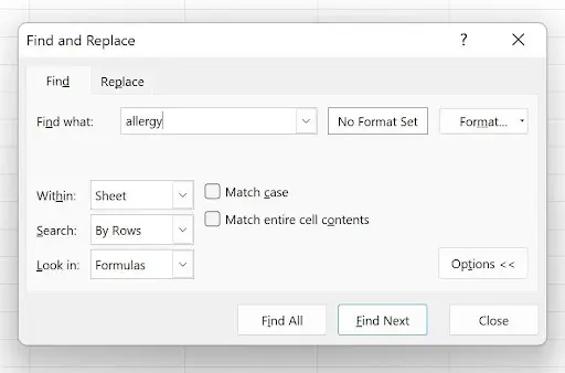 Event Planning With Excel - Seek and Ye Shall Find