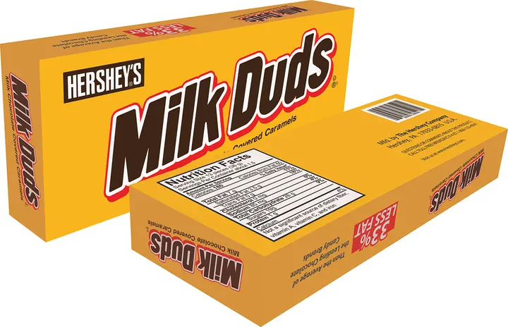 milk duds finished