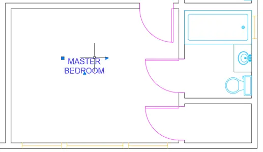 text tools bedroom centered