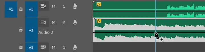 handy audio track pen tool