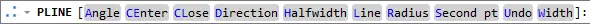 polyline swimming pool command line2