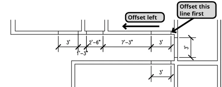 offset room lines 7
