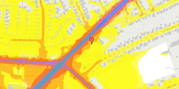 Trafikstøjkort på Faaborgvej 106, 5250 Odense SV