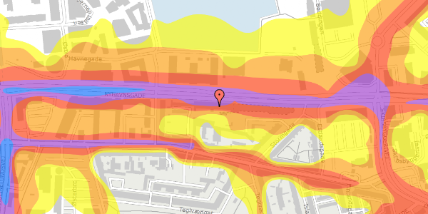 Trafikstøjkort på Stormgade 9, 3. 17, 9000 Aalborg