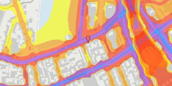 Trafikstøjkort på Gammel Kongevej 7, 1610 København V