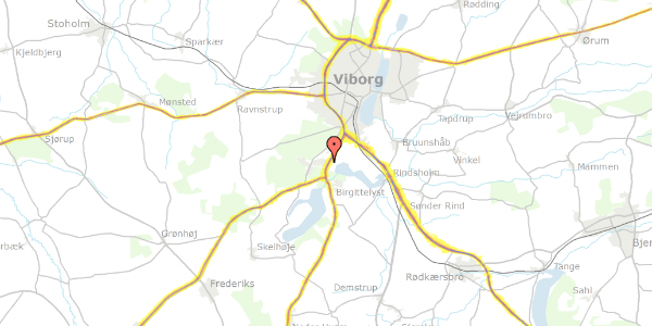 Trafikstøjkort på Nonbo Enge 4, 8800 Viborg