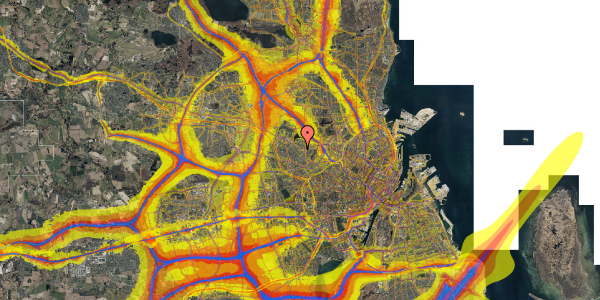 Trafikstøjkort på Astrupvej 79, st. 2, 2700 Brønshøj