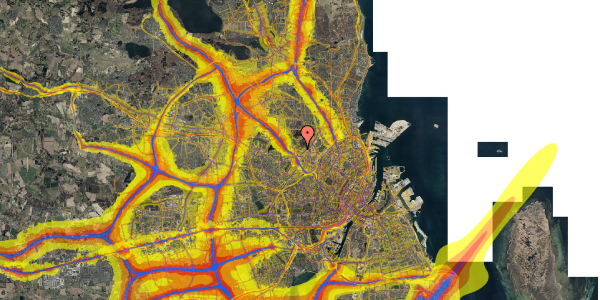 Trafikstøjkort på Birkedommervej 82, st. th, 2400 København NV