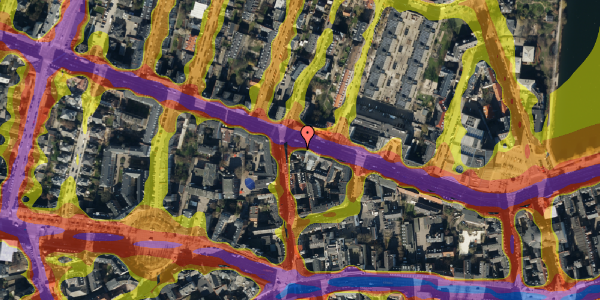 Trafikstøjkort på Gammel Kongevej 51, 1. th, 1610 København V