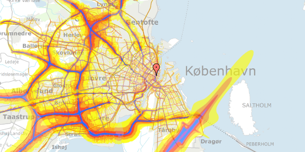 Trafikstøjkort på Gammel Mønt 14, st. 1, 1117 København K