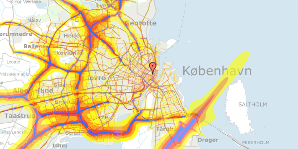 Trafikstøjkort på Gothersgade 101D, st. , 1123 København K