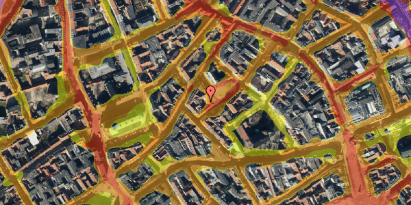 Trafikstøjkort på Gråbrødretorv 16, 3. , 1154 København K