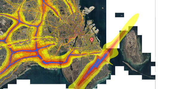 Trafikstøjkort på Hyacintgården 7, 3. 3, 2300 København S