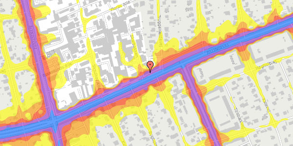 Trafikstøjkort på Jyllingevej 44, st. , 2720 Vanløse