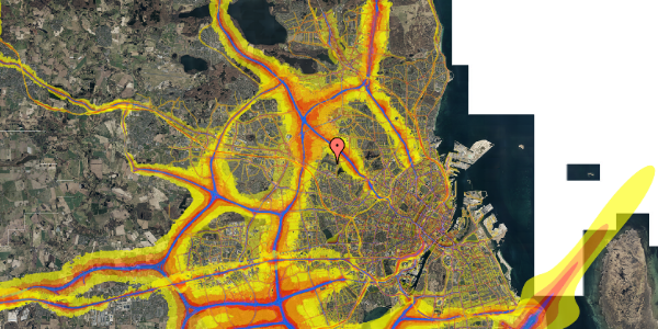 Trafikstøjkort på Kobbelvænget 15, st. mf, 2700 Brønshøj