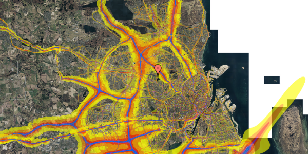 Trafikstøjkort på Kobbelvænget 33, st. th, 2700 Brønshøj