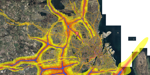 Trafikstøjkort på Kobbelvænget 41, st. tv, 2700 Brønshøj