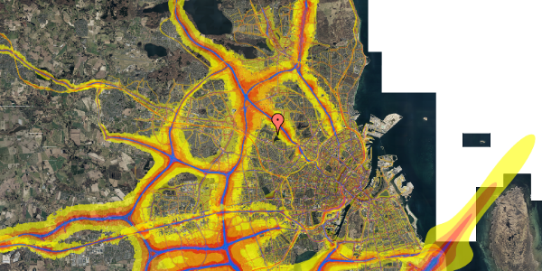 Trafikstøjkort på Kobbelvænget 59, st. th, 2700 Brønshøj