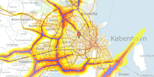 Trafikstøjkort på Limfjordsvej 6, st. , 2720 Vanløse