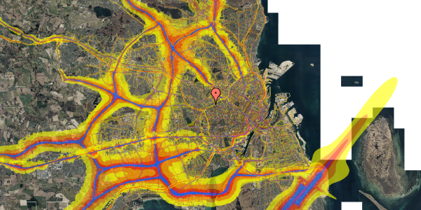 Trafikstøjkort på Morsøvej 23, st. 2, 2720 Vanløse