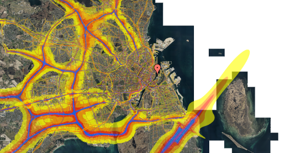 Trafikstøjkort på Nyhavn 31F, kl. 26, 1051 København K