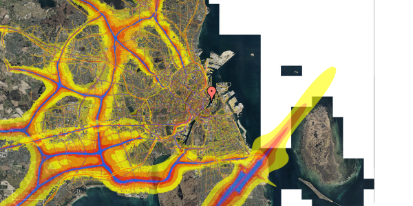 Trafikstøjkort på Nyhavn 31F, kl. 29, 1051 København K