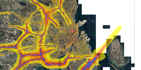 Trafikstøjkort på Ravnsborggade 5B, 2. tv, 2200 København N