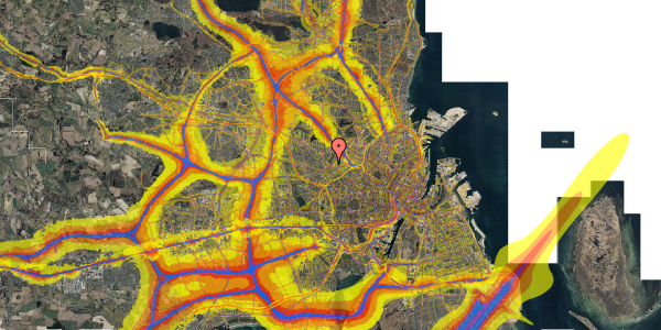 Trafikstøjkort på Ringholmvej 6, 3. tv, 2700 Brønshøj