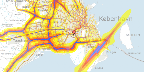 Trafikstøjkort på Rossinisvej 2, st. mf, 2450 København SV