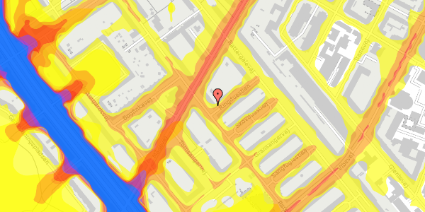 Trafikstøjkort på Rørsangervej 46, st. th, 2400 København NV