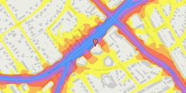 Trafikstøjkort på Sallingvej 15, 2. tv, 2720 Vanløse