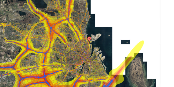 Trafikstøjkort på Silkeborggade 29, 5. tv, 2100 København Ø