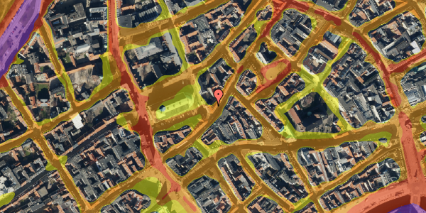 Trafikstøjkort på Skindergade 32, 3. 3, 1159 København K