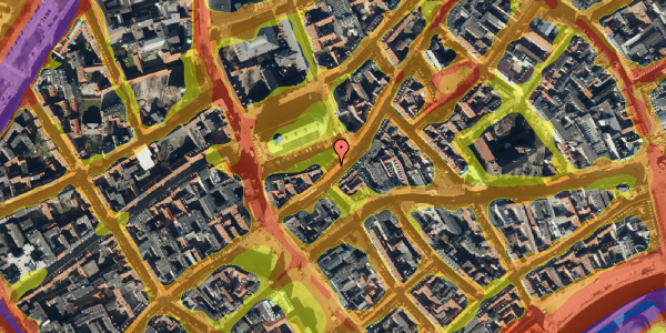 Trafikstøjkort på Skindergade 34, kl. th, 1159 København K