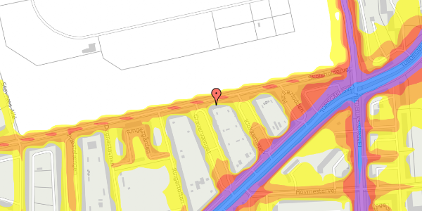 Trafikstøjkort på Skoleholdervej 19, 4. th, 2400 København NV