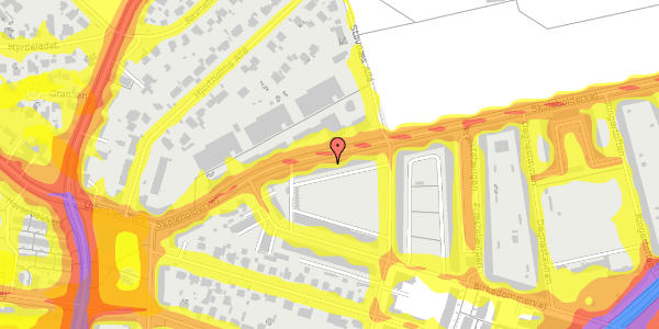 Trafikstøjkort på Skoleholdervej 55, st. tv, 2400 København NV