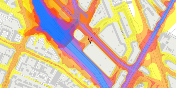 Trafikstøjkort på Skotterupgade 15, 4. th, 2200 København N