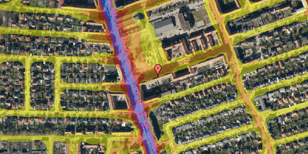 Trafikstøjkort på Smyrnavej 4, 4. tv, 2300 København S