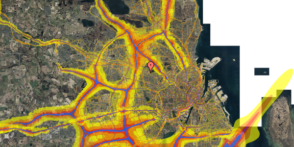 Trafikstøjkort på Smørumvej 88, st. tv, 2700 Brønshøj