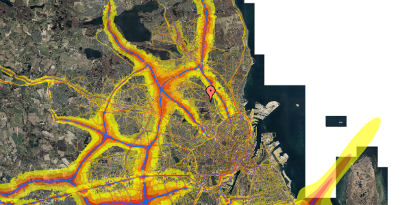 Trafikstøjkort på Søborghus Park 10, 2. tv, 2860 Søborg